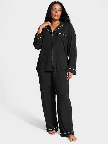 Modal Soft Long Pajama Set