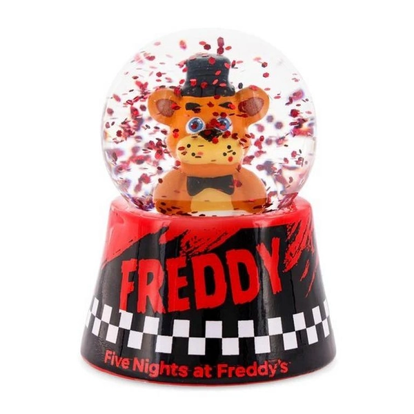 Five Nights At Freddy's 3-in Light Up Mini Snow Globe