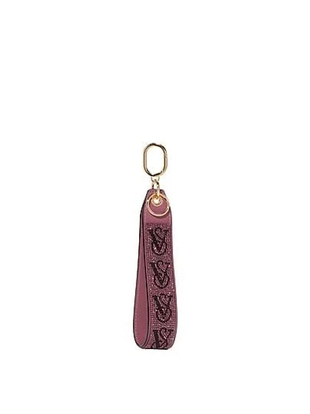 Victoria's Secret Vapor Logo Wristlet Strap Keychain