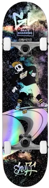 Enuff Skully Hologram Complete Skateboard - Skateboards