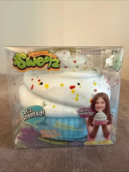 Five Below Toys | Squeezee Sweetz Scented Cupcake - Blue | Color: Blue/White | Size: Osg | Jennyshollywood's Closet