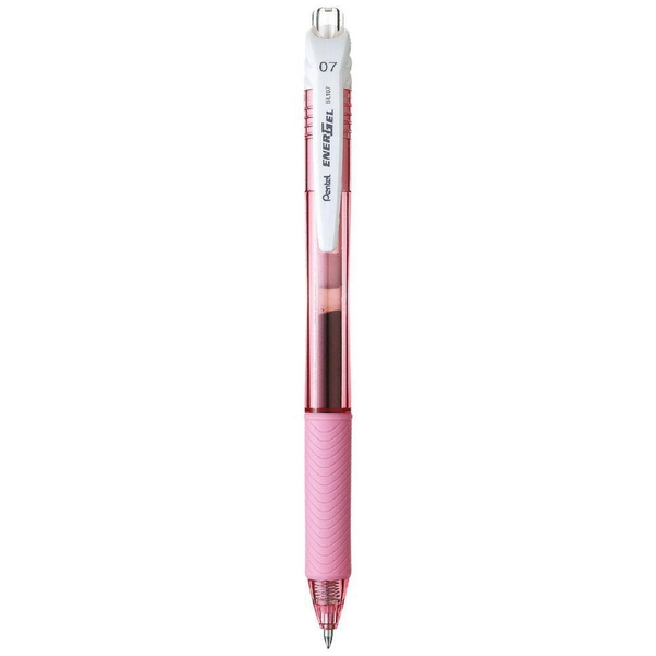 Pentel Energel X BL107 Gel Pen 0.7mm Pastel Pink