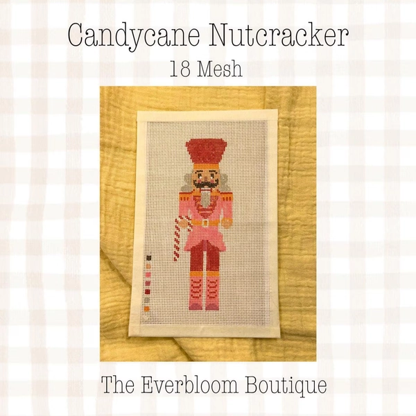Nutcracker Needlepoint Canvas | 18 Mesh Hand-Painted Canvas