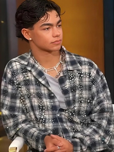 Good Morning America 2025 Malachi Barton Embellished Shirt - Hit Jacket