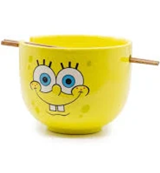SpongeBob SquarePants - Spongebob Ramen Bowl with Chopsticks