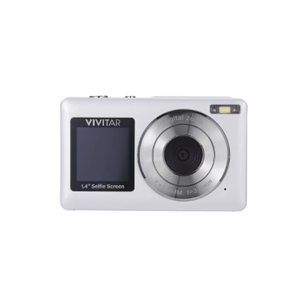 Vivitar SnapShot Duo Digital Camera - White