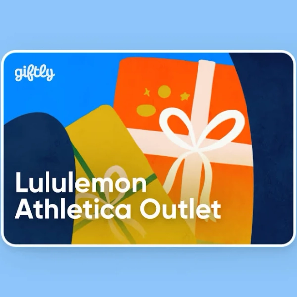 $50 Lululemon Athletica Outlet Giftly | Gift Card Alternative