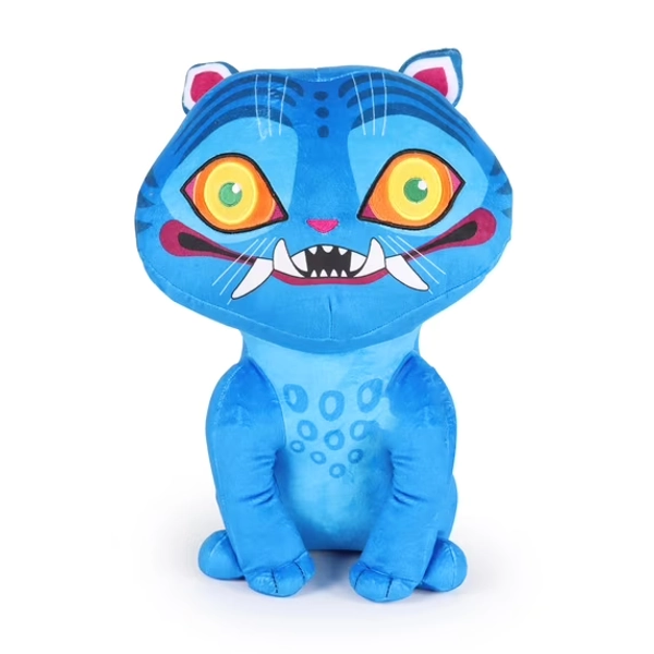 KPOP Demon Hunters Derpy Kids Decorative Pillow Buddy 100% Polyester Velboa, 12" x 16"