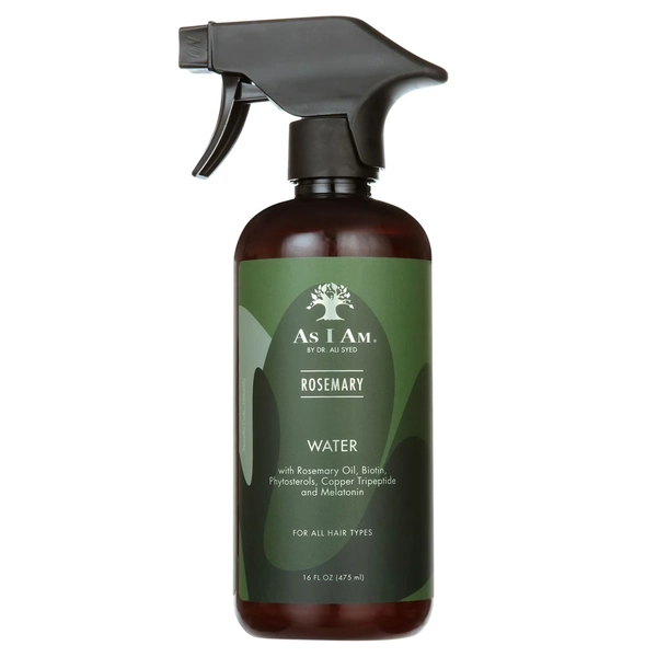 As I Am Rosemary Water Scalp Treatment for Hair Density and Thinning Hair Hydrating Growth Support Spray 16 fl.oz. with Biotin, Saw Palmetto & Melatonin - Walmart.com