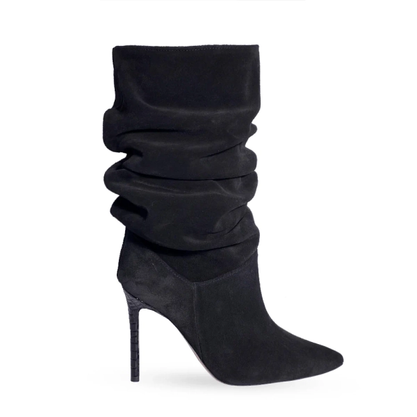 TONYA BLACK SUEDE - 34 / 80mm
