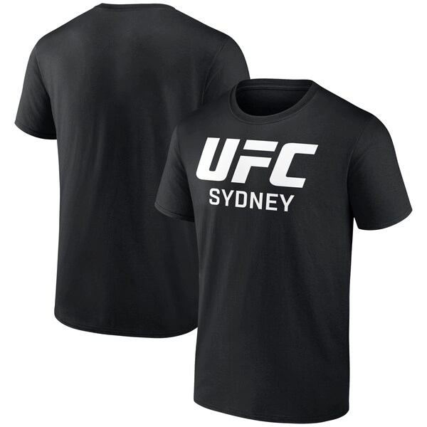 Men's Fanatics Black UFC Sydney T-Shirt
