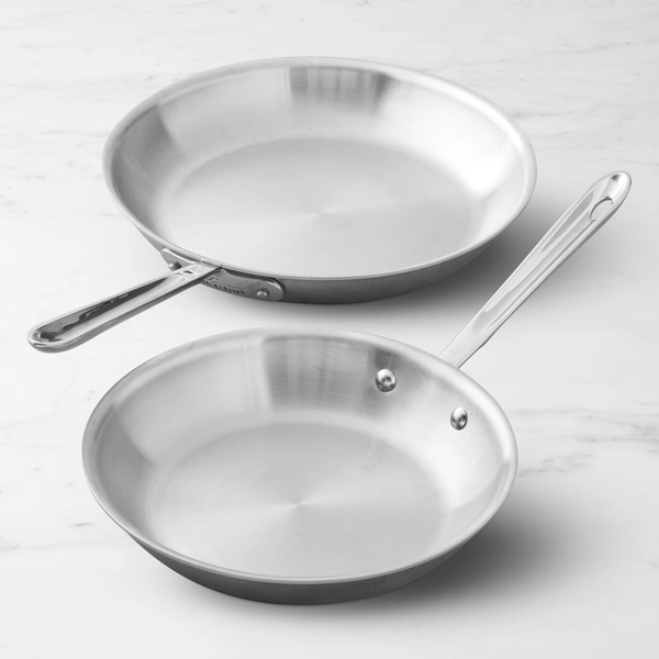 All-Clad D5® Stainless-Steel Fry Pans