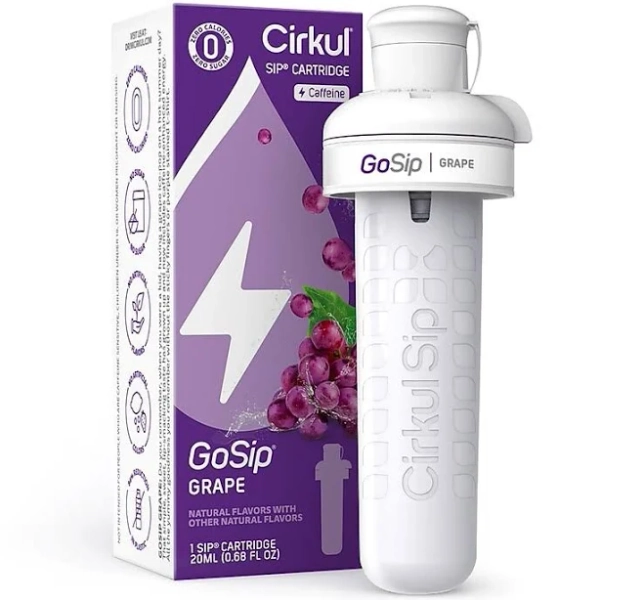 Cirkul GoSip Grape Flavor Cartridge