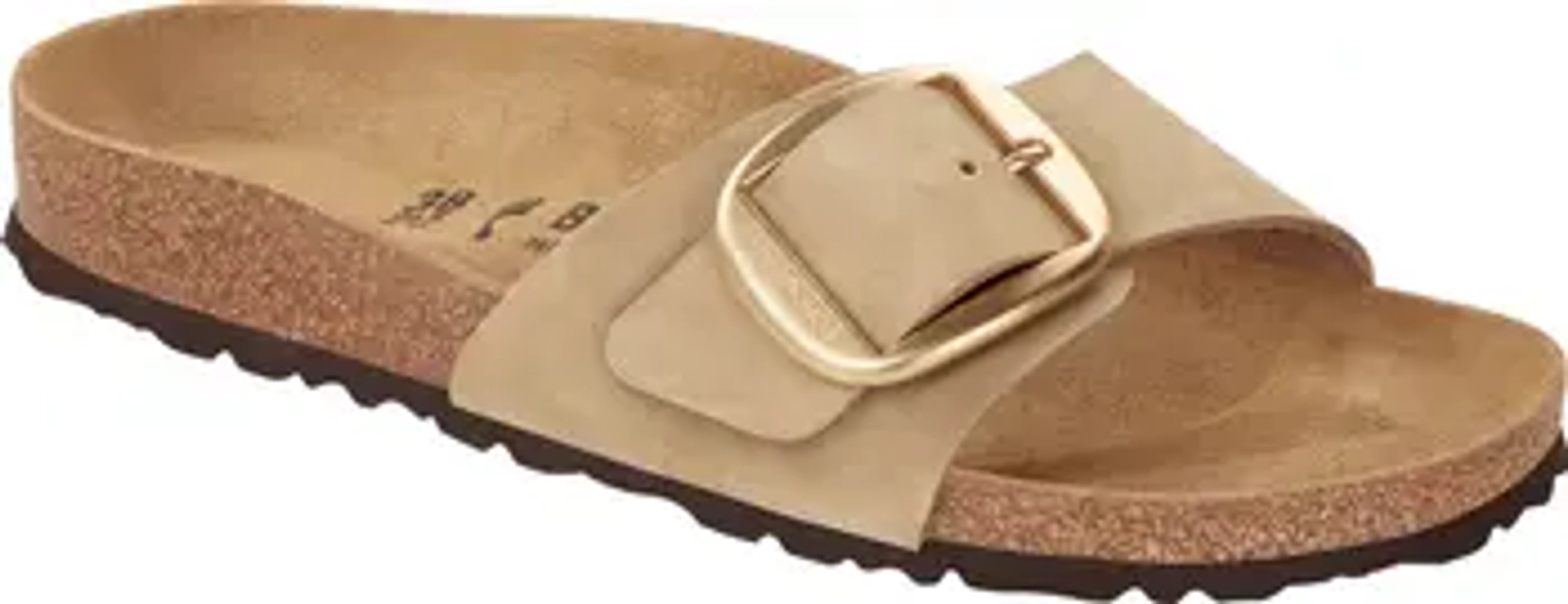 Madrid Big Buckle Slide Sandal