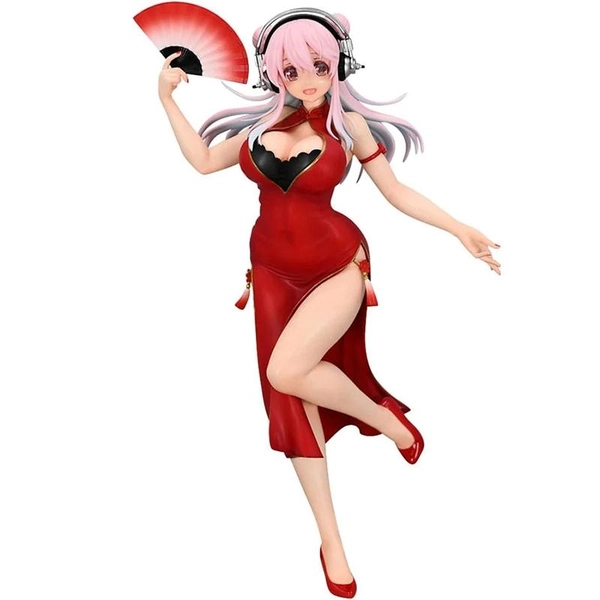 Super Sonico: Sonico Figure – Trio-Try-iT – Chinese Dress Ver. (21cm, FuRyu) - Neo Tokyo