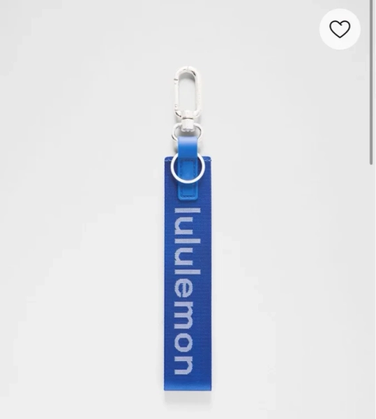 Never Lost Keychain - Grenadine Red/White - ONE SIZE