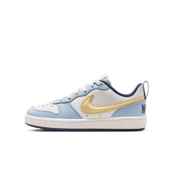 Nike Court Borough Low Recraft Big Kids' (Boys') Shoes in White | IM6698-171