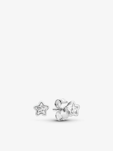 Sparkling Star Stud Earrings