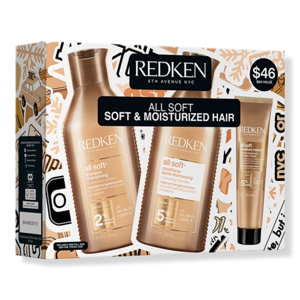 All Soft Shine & Moisture Holiday Kit