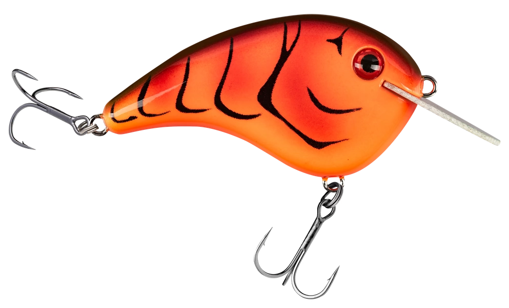 Strike King Chick Magnet Flat-Sided Crankbait - 7/16 oz. - Fire Craw