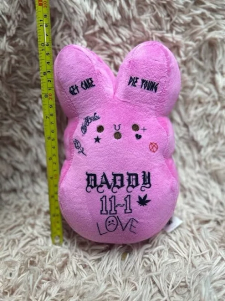 10" Lil Peep Inspired Tattooed Peep Plush
