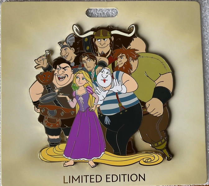 Disney Destination D23 2025 WDI MOG Tangled Rapunzel Squad Goals LE 400 Pin