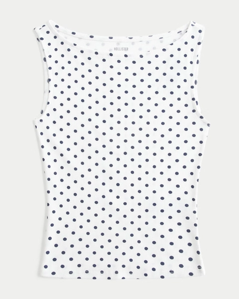 Slash-Neck Tank