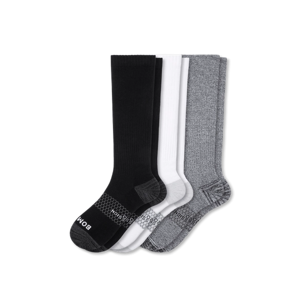 Women's Everyday Compression Knee High Sock 3-Pack (15-20mmHg)