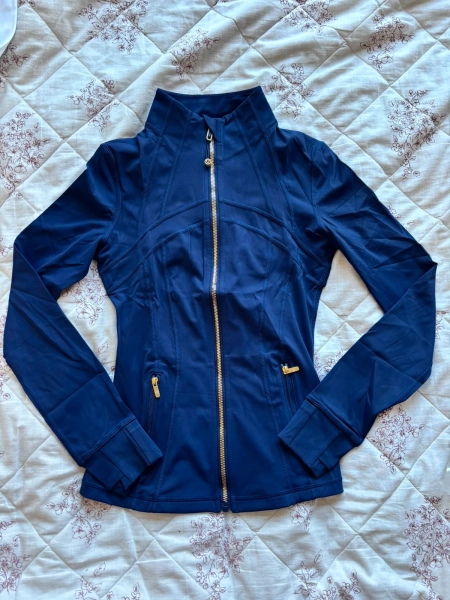 Blue Lululemon Define Jacket RRP £109