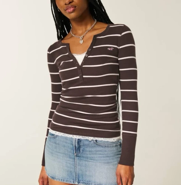 Women's Long-Sleeve Icon Henley