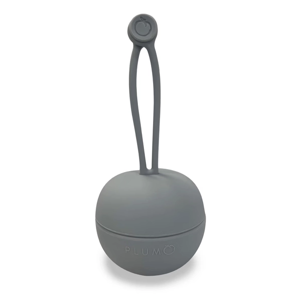 Plum Soother Storage Pod Grey