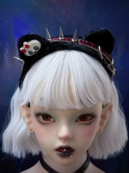 [$10.99]Dark Yami Kawaii KC with Spike Accents