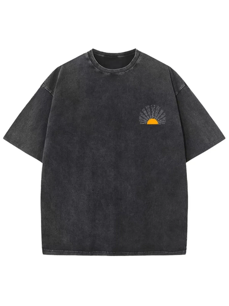 Be The Light Unisex Washed T-Shirt