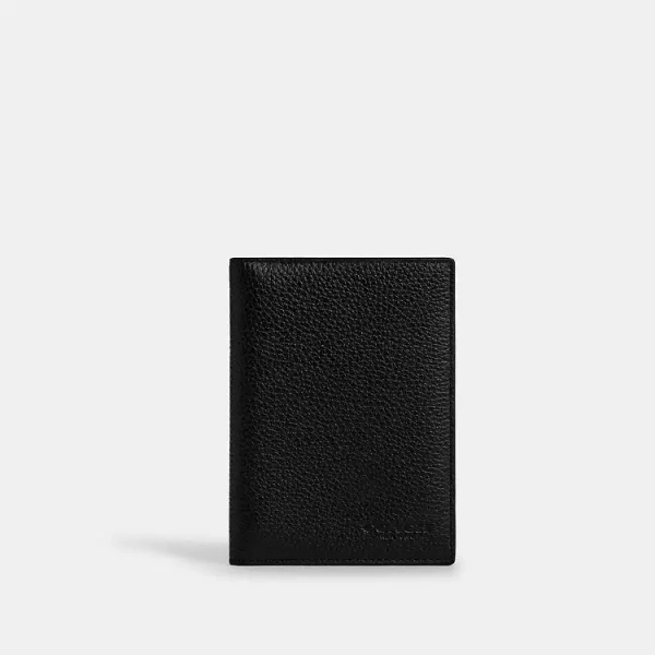 Gunmetal/Black Passport Card Case