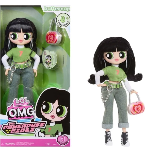 L.O.L. Surprise! OMG The Powerpuff Girls Buttercup Fashion Doll