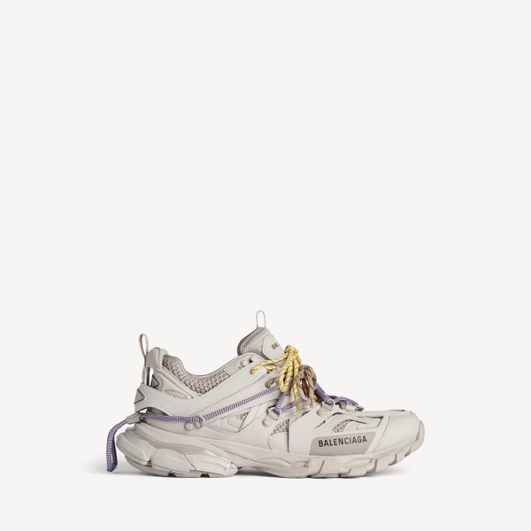 Sneaker Con Lacci Track Trail da Donna in Tortora/giallo/viola/marrone/nero
