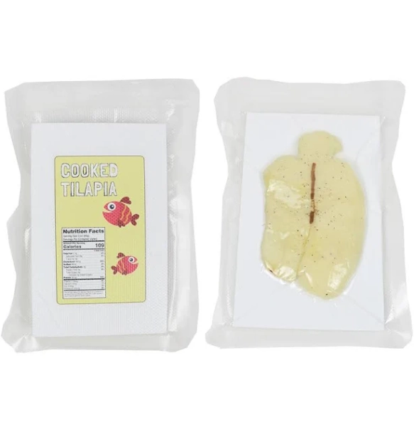 Kids Packaged Play Foods Cooked Tilapia