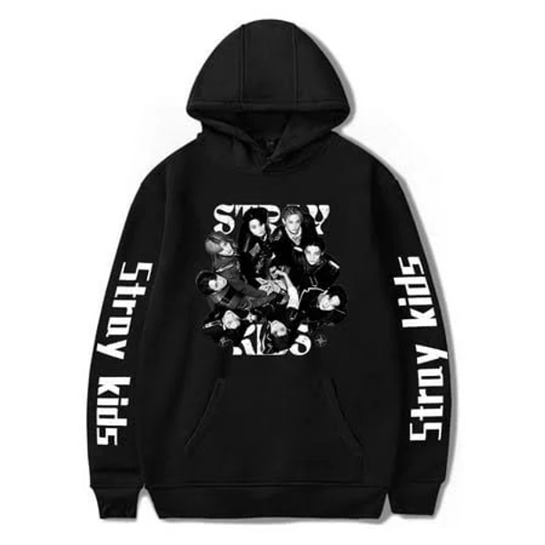 Stray Kids Classic Long Sleeve Pullover Hoodie