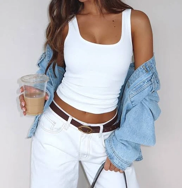 Let Me Adore You Ribbed Tank Top