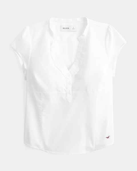 Short-Sleeve Icon Henley Shirt