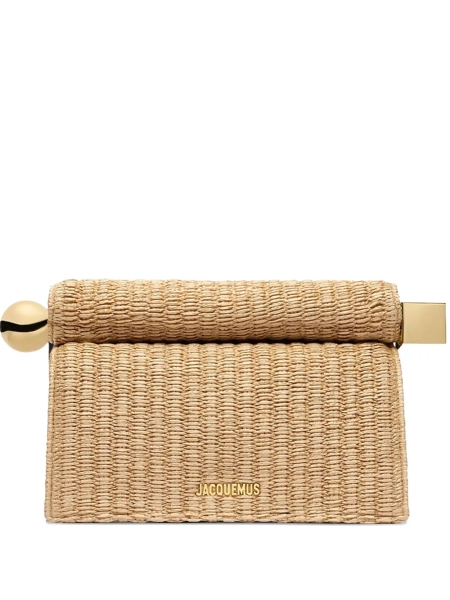 Jacquemus Rond Carré clutch bag | One Size