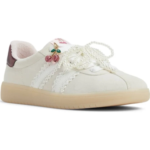 ALDO Women's Sweet Thing Lace-Up Low-Top Suede Sneakers