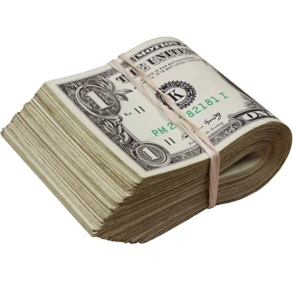 Money Prop - New Series $1 ️RealAged Full Print $100 Band