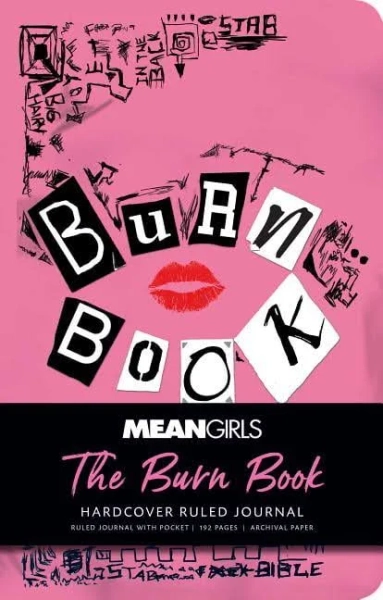 Mean Girls The Burn Book Hardcover Ruled Journal
