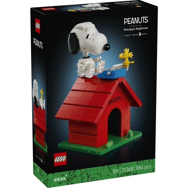 LEGO Ideas Peanuts: Snoopy's Doghouse 21368