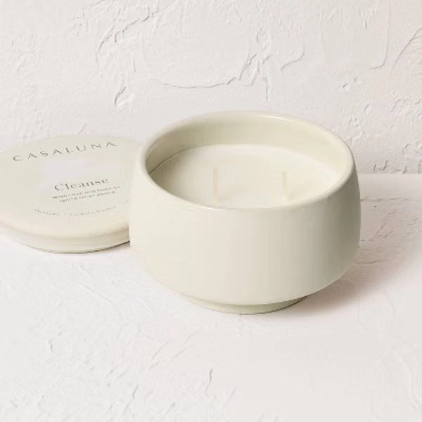 2 Wick Lidded Cleanse Jar Candle 7.5oz - Casaluna™