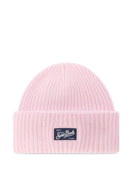 MC2 Saint Barth Berry Ribbed Beanie | Pink | FARFETCH