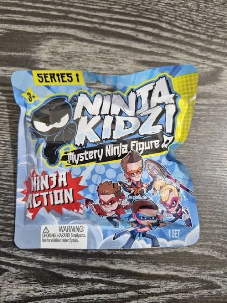 Ninja Kidz Mystery Ninja Figure Series 1 Sealed Blind Bag Bonkers Toys