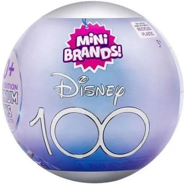 Zuru 5 Surprise Disney's 100th Mini Brands Platinum Capsules