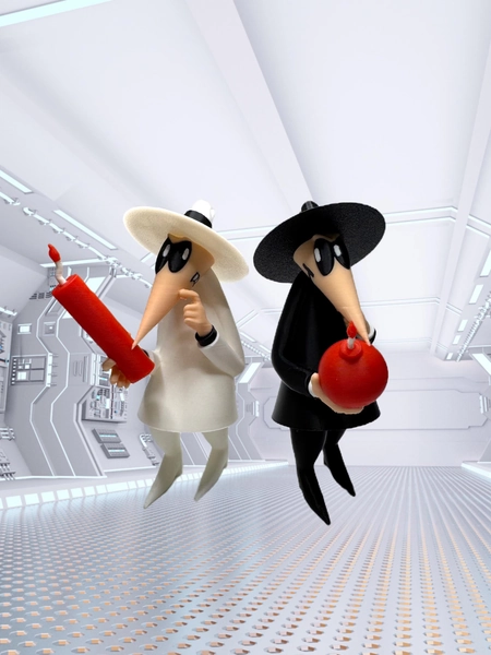 Spy vs. Spy Figurines: Mad Magazine Collectible Set